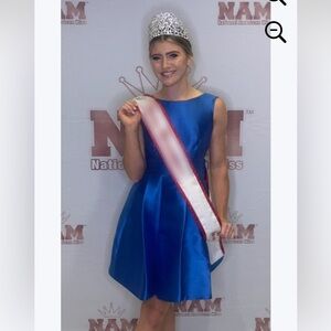 Kate Spade Blue Hoco dress